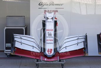 World © Octane Photographic Ltd. Formula 1 – Etihad F1 Grand Prix Abu Dhabi. Alfa Romeo Racing Orlen C41. Yas Marina Circuit, Abu Dhabi. Thursday 9th December 2021 Pitlane.