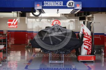 World © Octane Photographic Ltd. Formula 1 – Etihad F1 Grand Prix Abu Dhabi. Uralkali Haas F1 Team VF21 – Mick Schumacher. Yas Marina Circuit, Abu Dhabi. Thursday 9th December 2021 Pitlane.