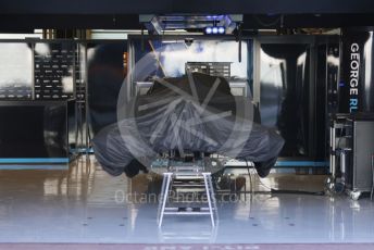 World © Octane Photographic Ltd. Formula 1 – Etihad F1 Grand Prix Abu Dhabi. Williams Racing FW 43B – George Russell. Yas Marina Circuit, Abu Dhabi. Thursday 9th December 2021 Pitlane.