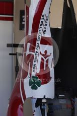 World © Octane Photographic Ltd. Formula 1 – Etihad F1 Grand Prix Abu Dhabi. Alfa Romeo Racing Orlen C41 – Kimi Raikkonen - farewell livery. Yas Marina Circuit, Abu Dhabi. Thursday 9th December 2021 Pitlane.