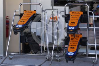 World © Octane Photographic Ltd. Formula 1 – Etihad F1 Grand Prix Abu Dhabi. McLaren F1 Team MCL35M. Yas Marina Circuit, Abu Dhabi. Thursday 9th December 2021 Pitlane.