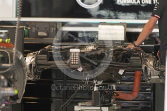 World © Octane Photographic Ltd. Formula 1 – Etihad F1 Grand Prix Abu Dhabi. Mercedes AMG Petronas F1 Team F1 W12 - Valtteri Bottas. Yas Marina Circuit, Abu Dhabi. Thursday 9th December 2021 Pitlane.