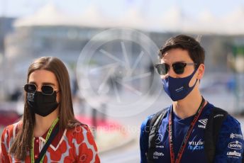 World © Octane Photographic Ltd. Formula 1 – Etihad F1 Grand Prix Abu Dhabi. Williams Racing FW 43B Reserve Driver – Jack Aitken and Alex Thomson. Yas Marina Circuit, Abu Dhabi. Thursday 9th December 2021 Paddock.
