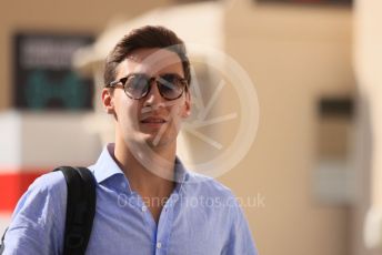 World © Octane Photographic Ltd. Formula 1 – Etihad F1 Grand Prix Abu Dhabi. Williams Racing FW 43B – George Russell. Yas Marina Circuit, Abu Dhabi. Thursday 9th December 2021 Paddock.