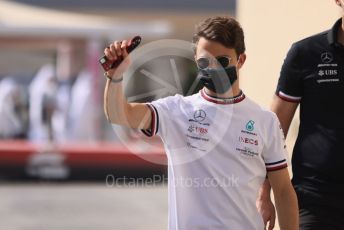 World © Octane Photographic Ltd. Formula 1 – Etihad F1 Grand Prix Abu Dhabi. Mercedes AMG Petronas F1 W12 reserve driver – Nick de Vries Yas Marina Circuit, Abu Dhabi. Thursday 9th December 2021 Paddock.