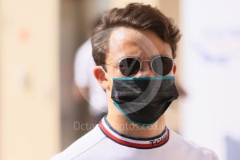 World © Octane Photographic Ltd. Formula 1 – Etihad F1 Grand Prix Abu Dhabi. Mercedes AMG Petronas F1 W12 reserve driver – Nick de Vries Yas Marina Circuit, Abu Dhabi. Thursday 9th December 2021 Paddock.