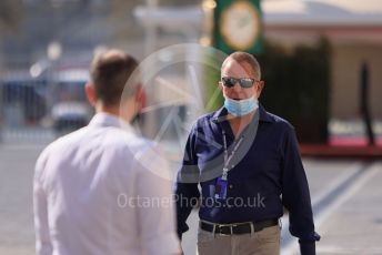 World © Octane Photographic Ltd. Formula 1 – Etihad F1 Grand Prix Abu Dhabi. Sky Sports - Martin Brundle. Yas Marina Circuit, Abu Dhabi. Thursday 9th December 2021 Paddock.