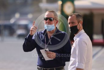 World © Octane Photographic Ltd. Formula 1 – Etihad F1 Grand Prix Abu Dhabi. Sky Sports - Martin Brundle. Yas Marina Circuit, Abu Dhabi. Thursday 9th December 2021 Paddock.