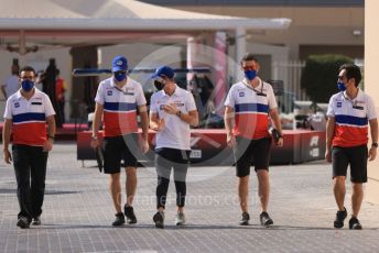 World © Octane Photographic Ltd. Formula 1 – Etihad F1 Grand Prix Abu Dhabi. Uralkali Haas F1 Team VF21 – Mick Schumacher. Yas Marina Circuit, Abu Dhabi. Thursday 9th December 2021 Paddock.