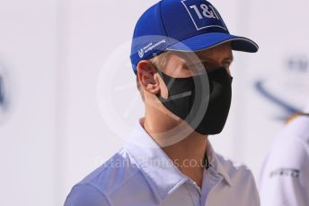 World © Octane Photographic Ltd. Formula 1 – Etihad F1 Grand Prix Abu Dhabi. Uralkali Haas F1 Team VF21 – Mick Schumacher. Yas Marina Circuit, Abu Dhabi. Thursday 9th December 2021 Paddock.