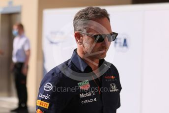 World © Octane Photographic Ltd. Formula 1 – Etihad F1 Grand Prix Abu Dhabi. Christian Horner - Team Principal of Red Bull Racing. Yas Marina Circuit, Abu Dhabi. Thursday 9th December 2021.