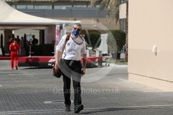 World © Octane Photographic Ltd. Formula 1 – Etihad F1 Grand Prix Abu Dhabi. Guenther Steiner  - Team Principal of Uralkali Haas F1 Team. Yas Marina Circuit, Abu Dhabi. Thursday 9th December 2021.