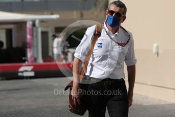 World © Octane Photographic Ltd. Formula 1 – Etihad F1 Grand Prix Abu Dhabi. Guenther Steiner  - Team Principal of Uralkali Haas F1 Team. Yas Marina Circuit, Abu Dhabi. Thursday 9th December 2021.