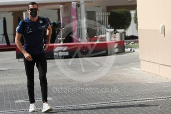 World © Octane Photographic Ltd. Formula 1 – Etihad F1 Grand Prix Abu Dhabi. Williams Racing FW43B – Nicholas Latifi. Yas Marina Circuit, Abu Dhabi. Thursday 9th December 2021 Paddock.