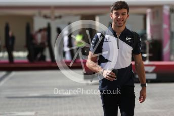 World © Octane Photographic Ltd. Formula 1 – Etihad F1 Grand Prix Abu Dhabi. Scuderia AlphaTauri Honda AT02 – Pierre Gasly. Yas Marina Circuit, Abu Dhabi. Thursday 9th December 2021 Paddock.