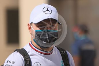 World © Octane Photographic Ltd. Formula 1 – Etihad F1 Grand Prix Abu Dhabi. Mercedes AMG Petronas F1 Team F1 W12 - Valtteri Bottas. Yas Marina Circuit, Abu Dhabi. Thursday 9th December 2021 Paddock.