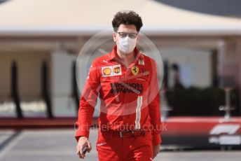 World © Octane Photographic Ltd. Formula 1 – Etihad F1 Grand Prix Abu Dhabi. Mattia Binotto – Team Principal of Scuderia Ferrari Mission Winnow. Yas Marina Circuit, Abu Dhabi. Thursday 9th December 2021.