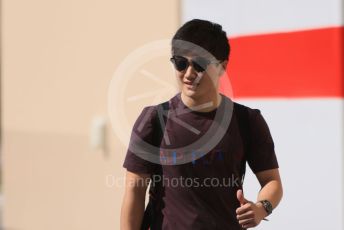 World © Octane Photographic Ltd. Formula 1 – Etihad F1 Grand Prix Abu Dhabi. Scuderia AlphaTauri Honda AT02 – Yuki Tsunoda. Yas Marina Circuit, Abu Dhabi. Thursday 9th December 2021 Paddock.