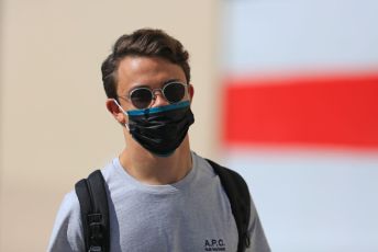 World © Octane Photographic Ltd. Formula 1 – Etihad F1 Grand Prix Abu Dhabi. Mercedes AMG Petronas F1 W12 reserve driver – Nick de Vries Yas Marina Circuit, Abu Dhabi. Thursday 9th December 2021 Paddock.