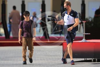 World © Octane Photographic Ltd. Formula 1 – Etihad F1 Grand Prix Abu Dhabi. Scuderia AlphaTauri Honda AT02 – Yuki Tsunoda. Yas Marina Circuit, Abu Dhabi. Thursday 9th December 2021 Paddock.