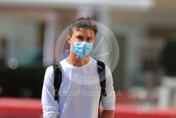World © Octane Photographic Ltd. Formula 1 – Etihad F1 Grand Prix Abu Dhabi. McLaren F1 Team MCL35M – Lando Norris. Yas Marina Circuit, Abu Dhabi. Thursday 9th December 2021 Paddock.