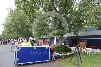 World © Octane Photographic Ltd. Formula 1 – F1 Australian Grand Prix breakdown. Aston Martin Red Bull Racing packing. Melbourne, Australia. Friday 13th March 2020.