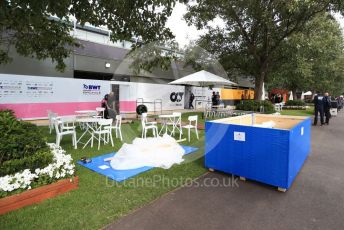 World © Octane Photographic Ltd. Formula 1 – F1 Australian Grand Prix breakdown. BWT Racing Point F1 Team. Melbourne, Australia. Friday 13th March 2020.