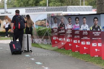 World © Octane Photographic Ltd. Formula 1 – F1 Australian Grand Prix breakdown. Aston Martin Red Bull Racing leaving. Melbourne, Australia. Friday 13th March 2020.