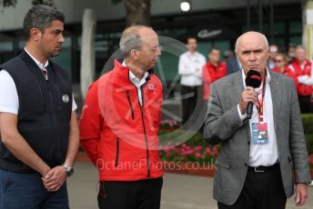 World © Octane Photographic Ltd. Formula 1 - Hungarian GP – Friday FIA Special Press Conference. Melbourne, Australia. Michael Masi – FIA Race Director and Safety Delegate, Andrew Westacott - Australian Grand Prix Corporation CEO and Paul Little - Australian Grand Prix Corporation Chairman. Friday 13th March 2020.