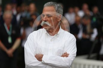 World © Octane Photographic Ltd. Formula 1 - Hungarian GP – Friday FIA Special Press Conference. Melbourne, Australia. Chase Carey - Chief Executive Officer of the Formula One Group. Friday 13th March 2020.