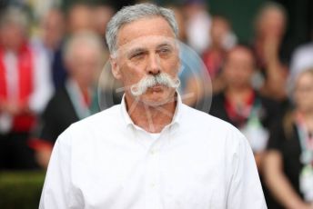 World © Octane Photographic Ltd. Formula 1 - Hungarian GP – Friday FIA Special Press Conference. Melbourne, Australia. Chase Carey - Chief Executive Officer of the Formula One Group. Friday 13th March 2020.