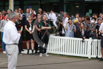 World © Octane Photographic Ltd. Formula 1 - Hungarian GP – Friday FIA Special Press Conference. Melbourne, Australia. Chase Carey - Chief Executive Officer of the Formula One Group. Friday 13th March 2020.