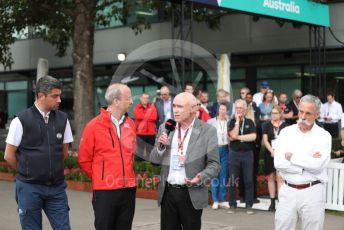 World © Octane Photographic Ltd. Formula 1 - Hungarian GP – Friday FIA Special Press Conference. Melbourne, Australia. Michael Masi – FIA Race Director and Safety Delegate, Andrew Westacott - Australian Grand Prix Corporation CEO. , Paul Little - Australian Grand Prix Corporation Chairman and Chase Carey - Chief Executive Officer of the Formula One Group. Friday 13th March 2020.