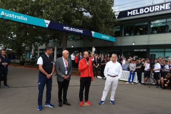 World © Octane Photographic Ltd. Formula 1 - Hungarian GP – Friday FIA Special Press Conference. Melbourne, Australia. Michael Masi – FIA Race Director and Safety Delegate, Andrew Westacott - Australian Grand Prix Corporation CEO. , Paul Little - Australian Grand Prix Corporation Chairman and Chase Carey - Chief Executive Officer of the Formula One Group. Friday 13th March 2020.