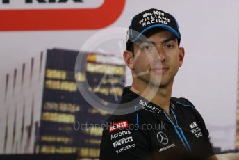 World © Octane Photographic Ltd. Formula 1 – F1 Australian Grand Prix - FIA drivers’ press conference. ROKiT Williams Racing FW43 – Nicholas Latifi. Melbourne, Australia. Thursday 12th March 2020.