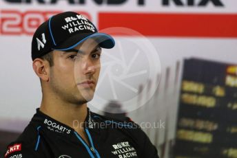 World © Octane Photographic Ltd. Formula 1 – F1 Australian Grand Prix - FIA drivers’ press conference. ROKiT Williams Racing FW43 – Nicholas Latifi. Melbourne, Australia. Thursday 12th March 2020.