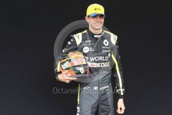 World © Octane Photographic Ltd. Formula 1 – F1 Australian Grand Prix - FIA photocall. Renault DP World F1 Team RS20 – Esteban Ocon. Melbourne, Australia. Thursday 12th March 2020.