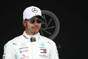 World © Octane Photographic Ltd. Formula 1 – F1 Australian Grand Prix - FIA photocall. Mercedes AMG Petronas F1 W11 EQ Performance - Lewis Hamilton. Melbourne, Australia. Thursday 12th March 2020.