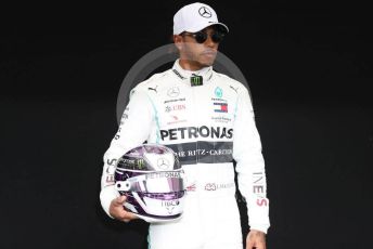 World © Octane Photographic Ltd. Formula 1 – F1 Australian Grand Prix - FIA photocall. Mercedes AMG Petronas F1 W11 EQ Performance - Lewis Hamilton. Melbourne, Australia. Thursday 12th March 2020.