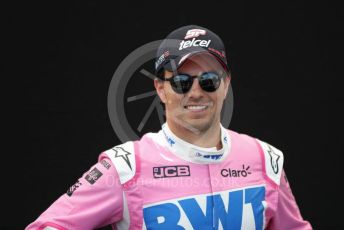World © Octane Photographic Ltd. Formula 1 – F1 Australian Grand Prix - FIA photocall. BWT Racing Point F1 Team RP20 - Sergio Perez. Melbourne, Australia. Thursday 12th March 2020.