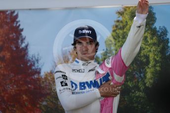 World © Octane Photographic Ltd. Formula 1 – F1 Australian Grand Prix - FIA photocall. BWT Racing Point F1 Team RP20 – Lance Stroll. Melbourne, Australia. Thursday 12th March 2020.