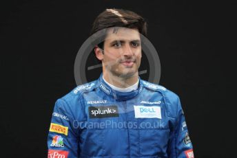 World © Octane Photographic Ltd. Formula 1 – F1 Australian Grand Prix - FIA photocall. McLaren MCL35 – Carlos Sainz. Melbourne, Australia. Thursday 12th March 2020.