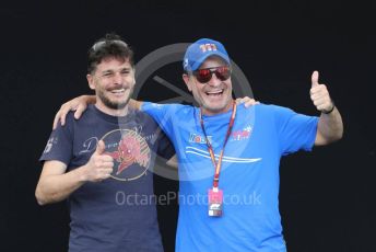 World © Octane Photographic Ltd. Formula 1 – F1 Australian Grand Prix - FIA photocall. Rubens Barrichello and Giancarlo Fisichella. Melbourne, Australia. Thursday 12th March 2020.