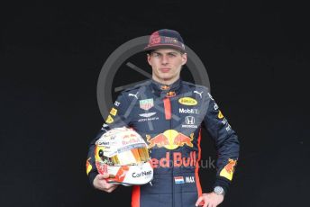World © Octane Photographic Ltd. Formula 1 – F1 Australian Grand Prix - FIA photocall. Aston Martin Red Bull Racing RB16 – Max Verstappen. Melbourne, Australia. Thursday 12th March 2020.