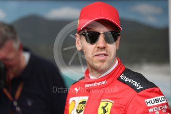 World © Octane Photographic Ltd. Formula 1 – F1 Australian Grand Prix - FIA photocall. Scuderia Ferrari SF1000 – Sebastian Vettel. Melbourne, Australia. Thursday 12th March 2020.