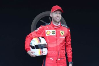 World © Octane Photographic Ltd. Formula 1 – F1 Australian Grand Prix - FIA photocall. Scuderia Ferrari SF1000 – Sebastian Vettel. Melbourne, Australia. Thursday 12th March 2020.