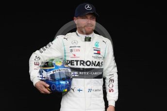 World © Octane Photographic Ltd. Formula 1 – F1 Australian Grand Prix - FIA photocall. Mercedes AMG Petronas F1 W11 EQ Performance - Valtteri Bottas. Melbourne, Australia. Thursday 12th March 2020.
