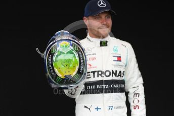 World © Octane Photographic Ltd. Formula 1 – F1 Australian Grand Prix - FIA photocall. Mercedes AMG Petronas F1 W11 EQ Performance - Valtteri Bottas. Melbourne, Australia. Thursday 12th March 2020.