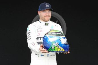 World © Octane Photographic Ltd. Formula 1 – F1 Australian Grand Prix - FIA photocall. Mercedes AMG Petronas F1 W11 EQ Performance - Valtteri Bottas. Melbourne, Australia. Thursday 12th March 2020.
