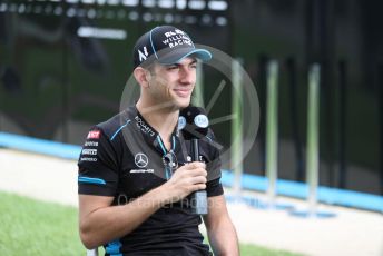 World © Octane Photographic Ltd. Formula 1 – F1 Australian Grand Prix - Setup and arrivals. ROKiT Williams Racing FW43 – Nicholas Latifi. Melbourne, Australia. Thursday 12th March 2020.